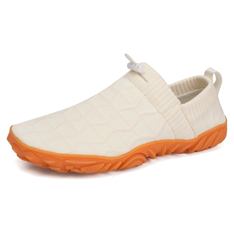 Breathable Flyknit Wide-Toe Shoes