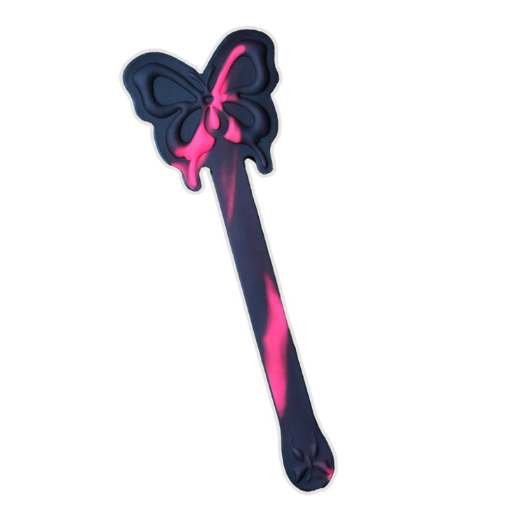 Romantic Butterfly  Spanking  Paddle with Temperature Sensitive Color