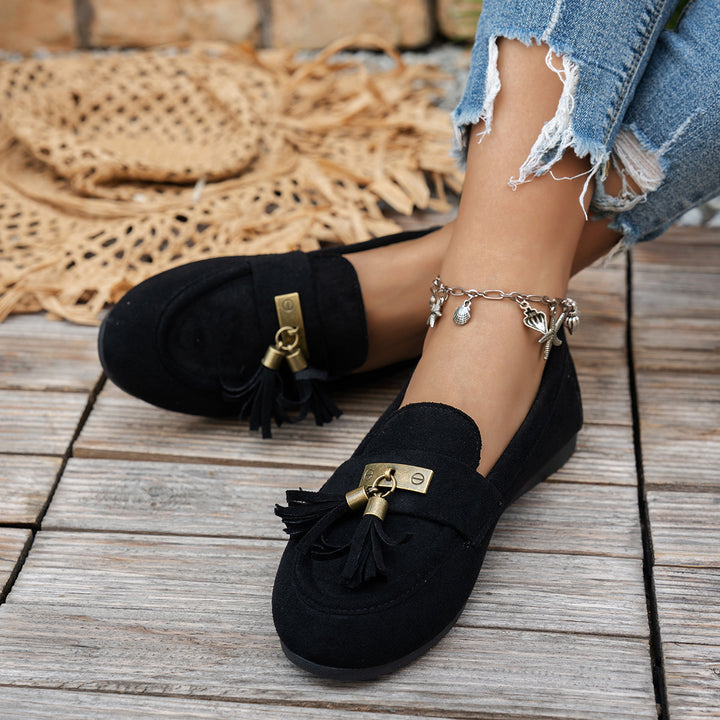 Women Round Toe Loafers