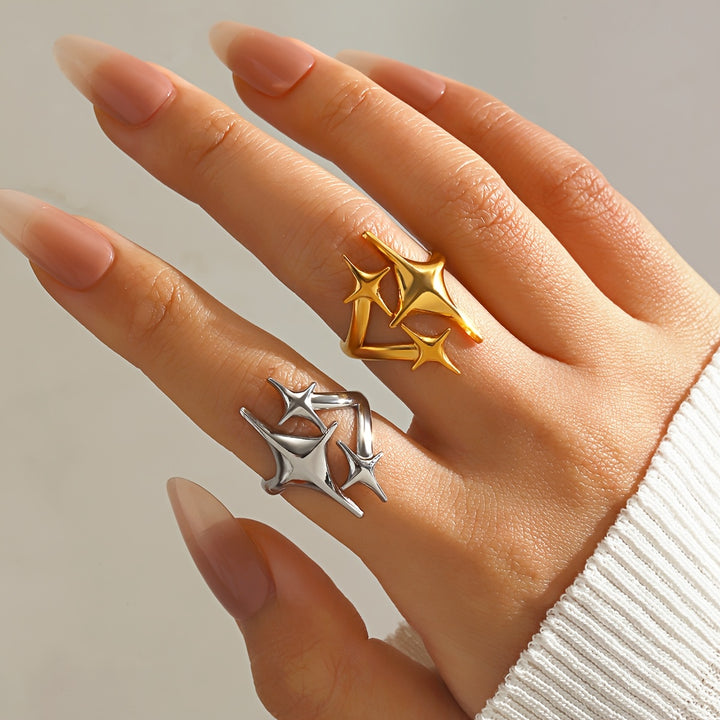 Star Stainless Steel Ring