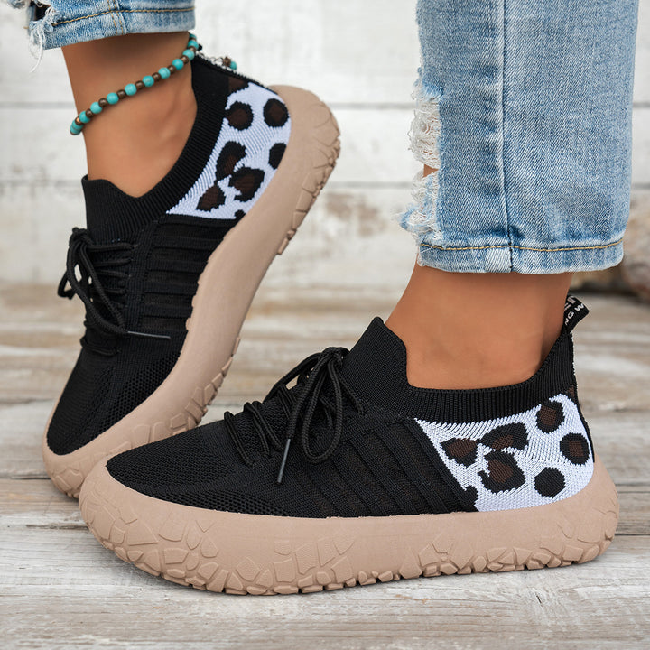 Women Knit Slip On Shoes