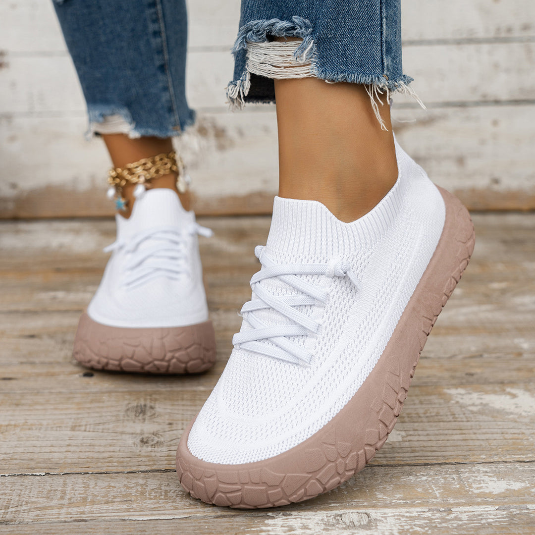 Lightweight slip-on sneakers