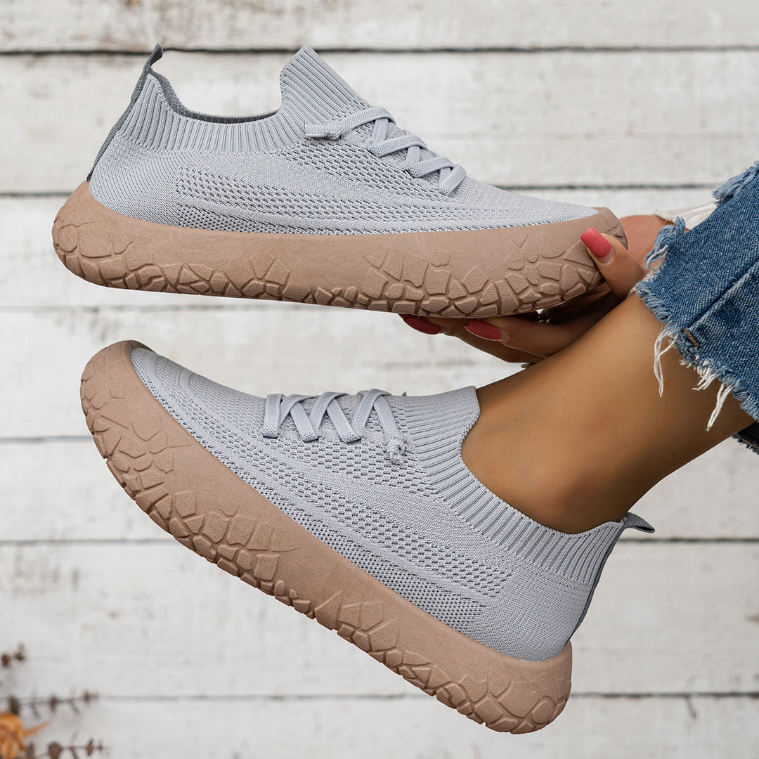 Lightweight slip-on sneakers