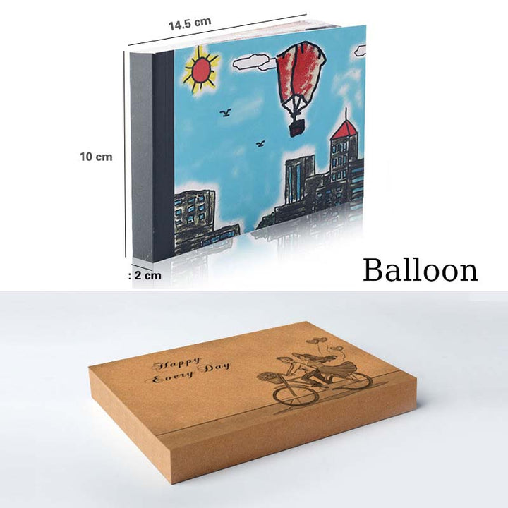 Surprise flipbook gift