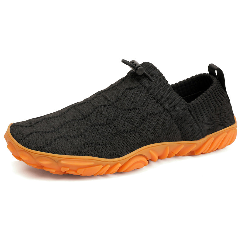Breathable Flyknit Wide-Toe Shoes