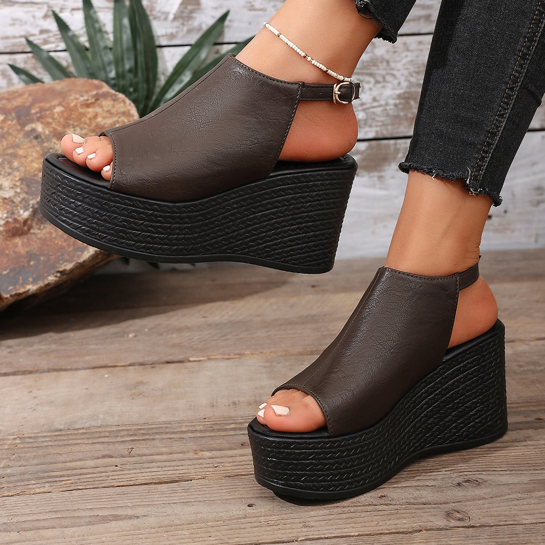 Womens Wedge Platform Sandals