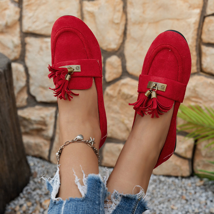 Women Round Toe Loafers