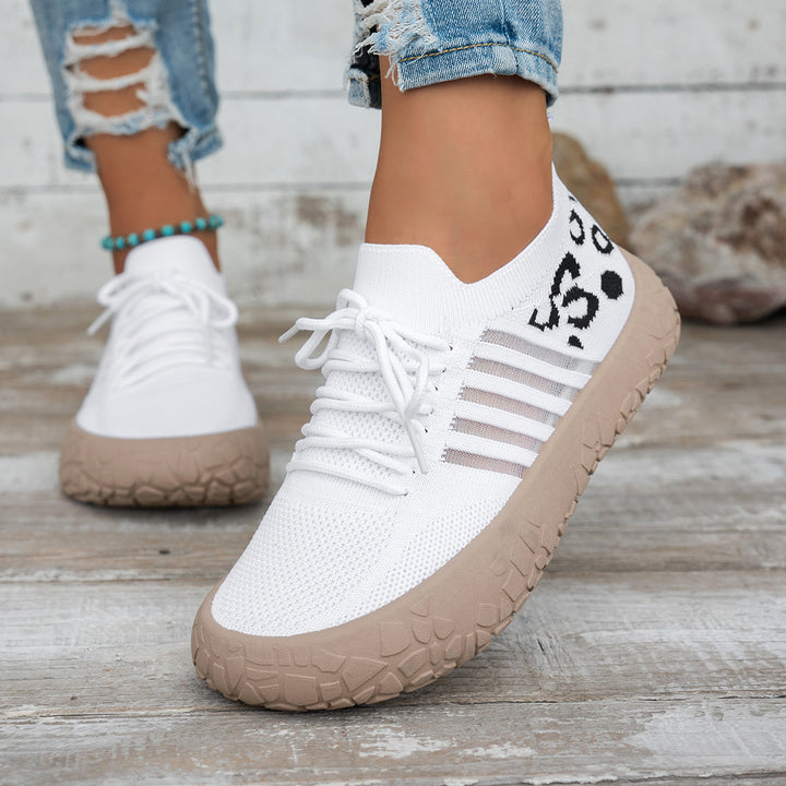 Women Knit Slip On Shoes