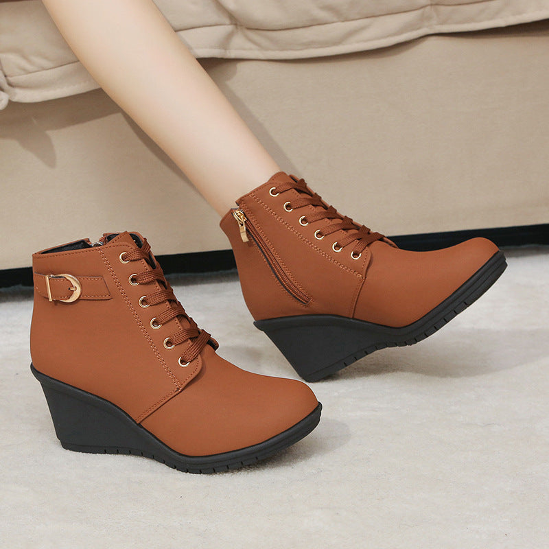 British-style wedge Doc Martens