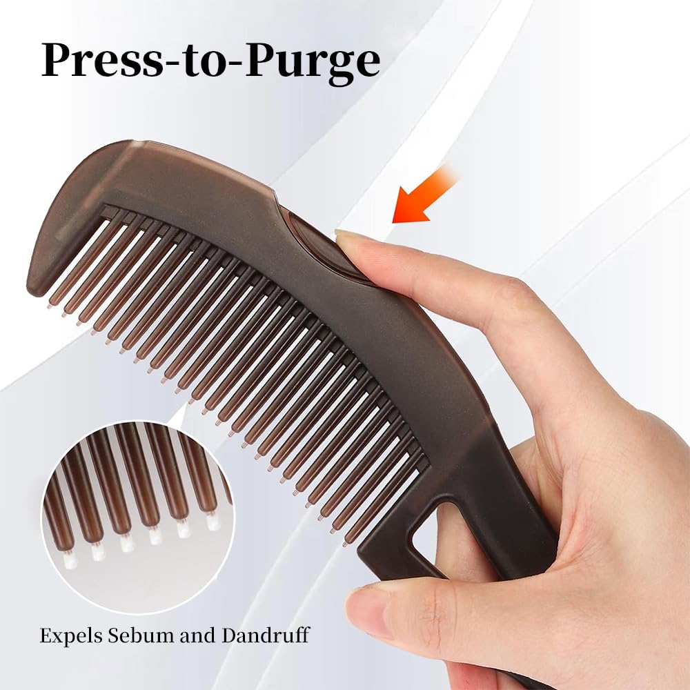 Oil-control massage comb