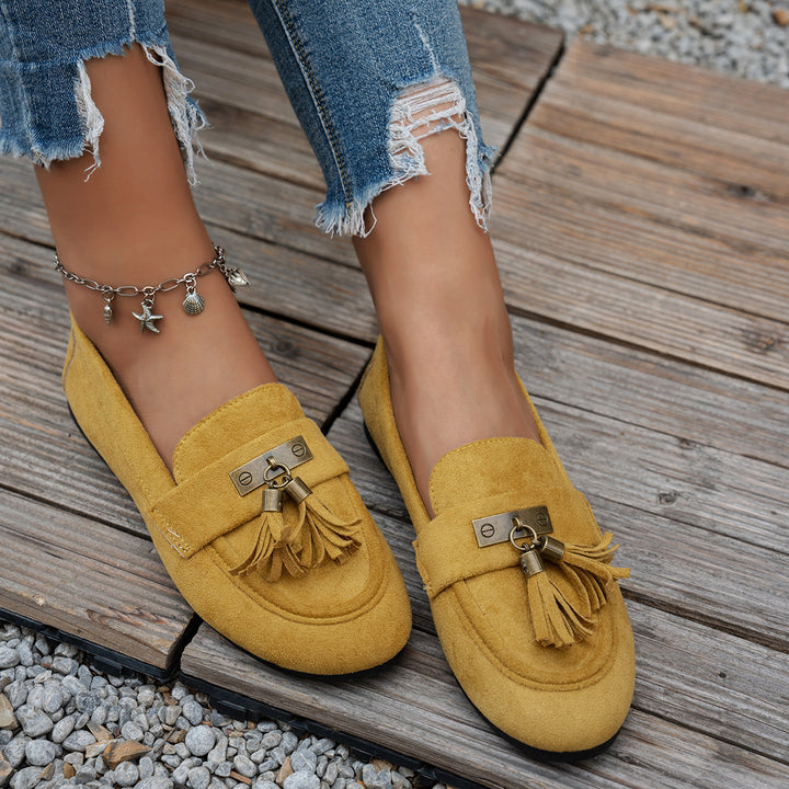 Women Round Toe Loafers