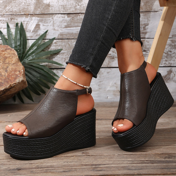 Womens Wedge Platform Sandals