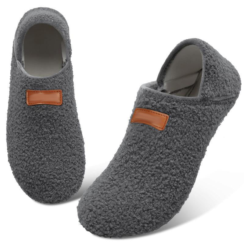Soft Fuzzy Slip On Home Slippers