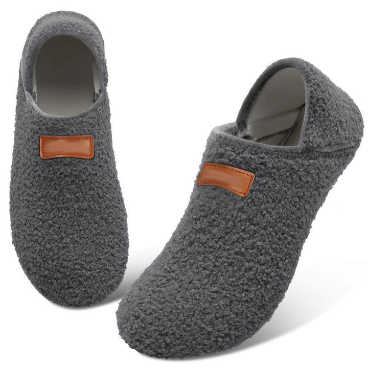 Soft Fuzzy Slip On Home Slippers