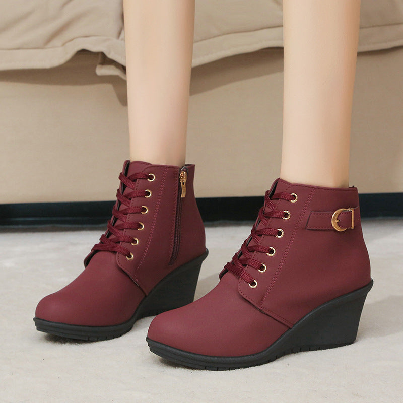 British-style wedge Doc Martens