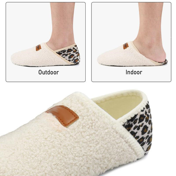 Soft Fuzzy Slip On Home Slippers