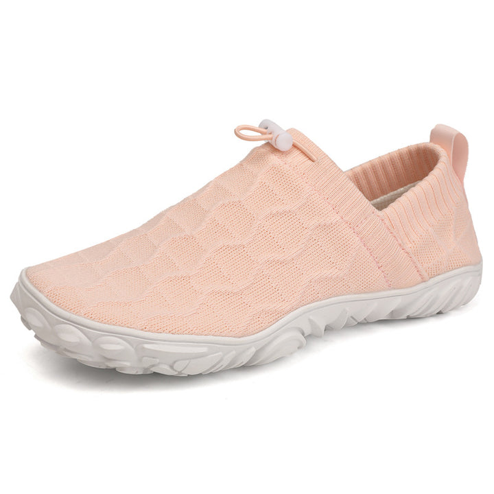Breathable Flyknit Wide-Toe Shoes