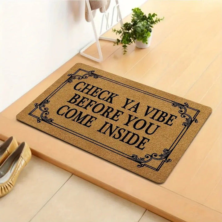 Fun word floor mats