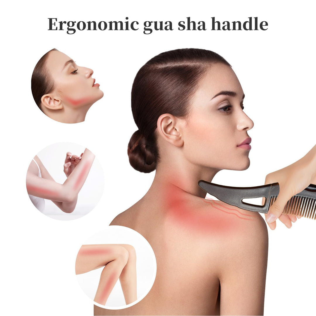 Oil-control massage comb