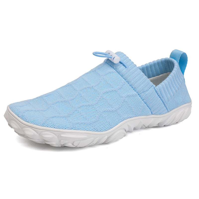 Breathable Flyknit Wide-Toe Shoes