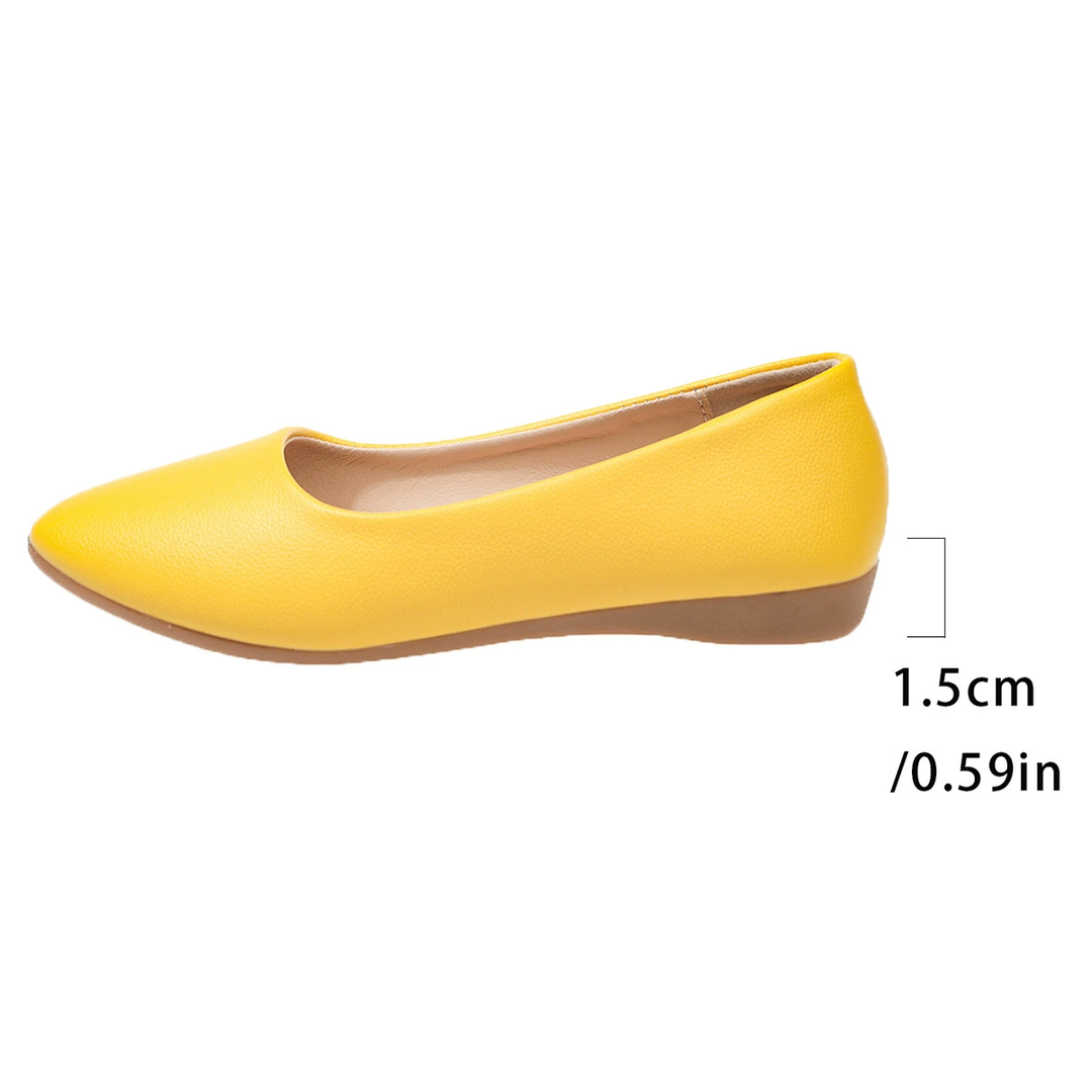 Daily Wear Minimalist Pointed Comfort Flat Shoes