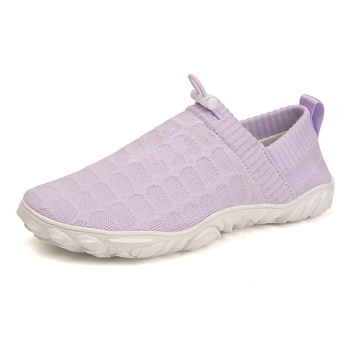 Breathable Flyknit Wide-Toe Shoes