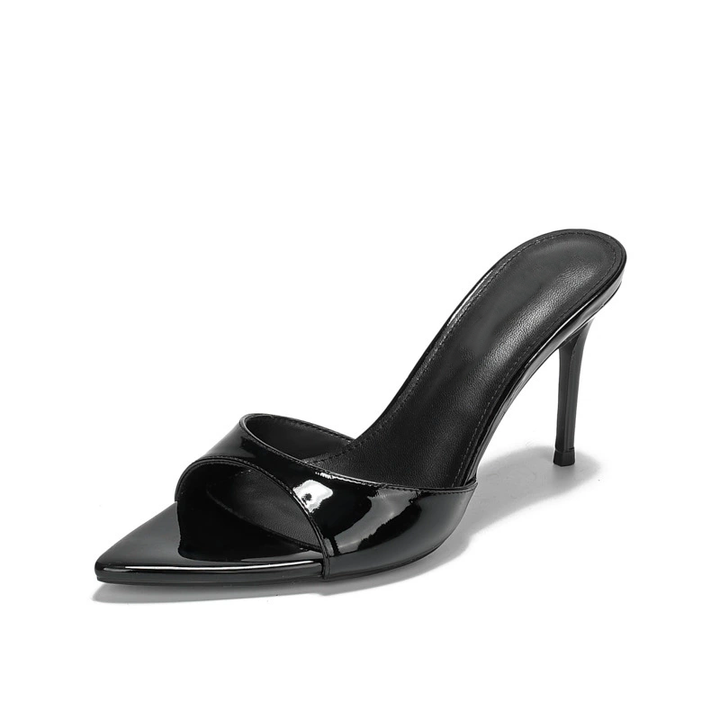 Sleek Pointed Stiletto Mule