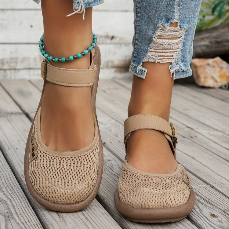 Mesh Design with Ankle Strap