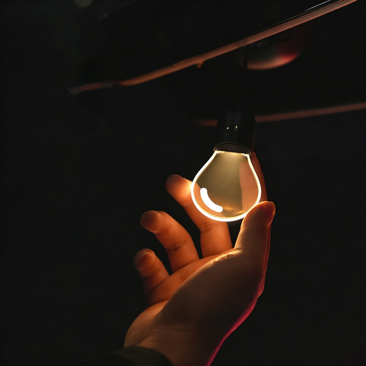 Small Light Bulb Car Charms