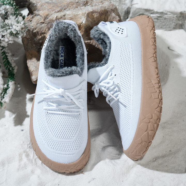Warm Fleece Lined Outdoor Winter Sneakers