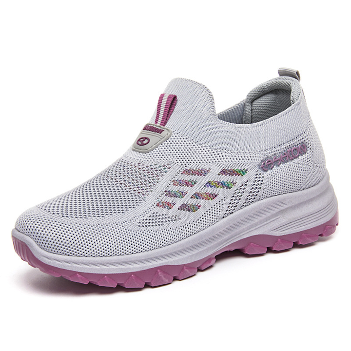 Breathable Mesh Slip On Walking Comfort Sports Sneakers