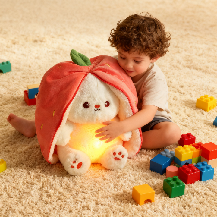 Breathable comfort plush toy