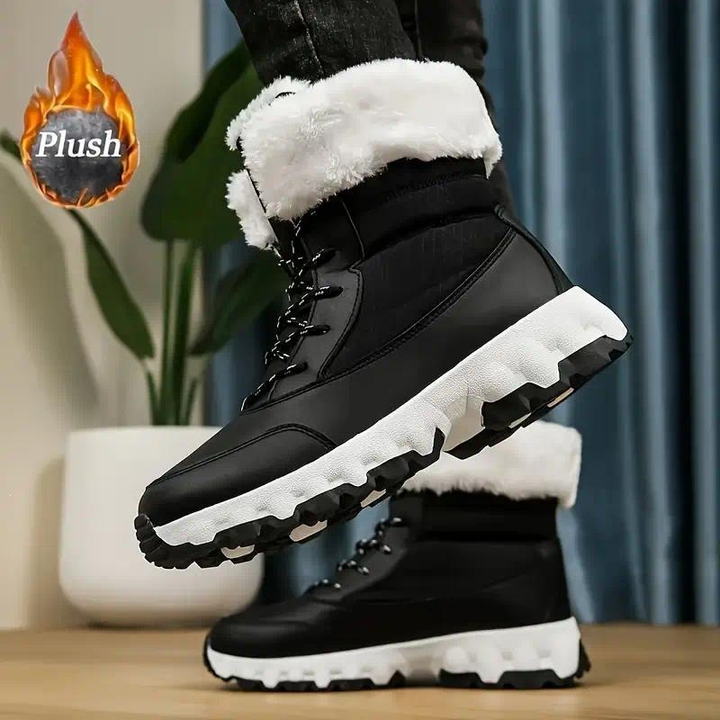 Fleece Lined Winter Snow Hiking Boots