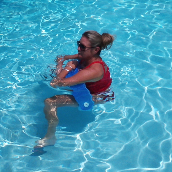 Folding water chair