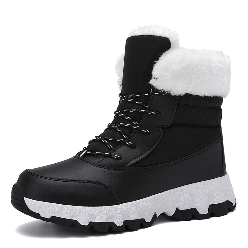 Fleece Lined Winter Snow Hiking Boots