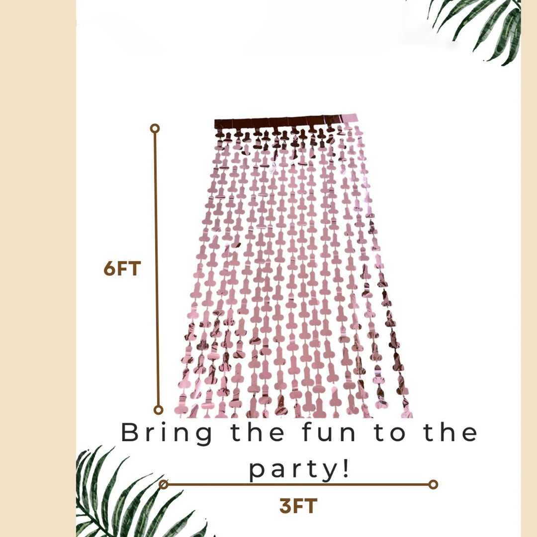 Fun Party Decor Curtain