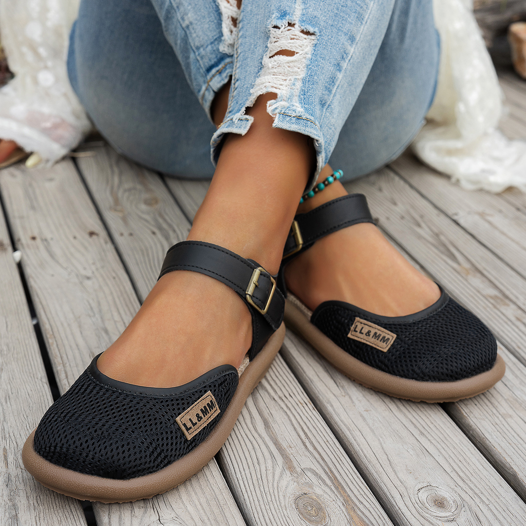 Mesh Design with Ankle Strap