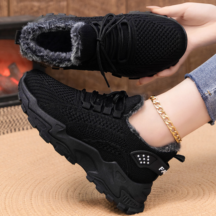 Fleece Lined Chunky Winter Sneaker Shoes