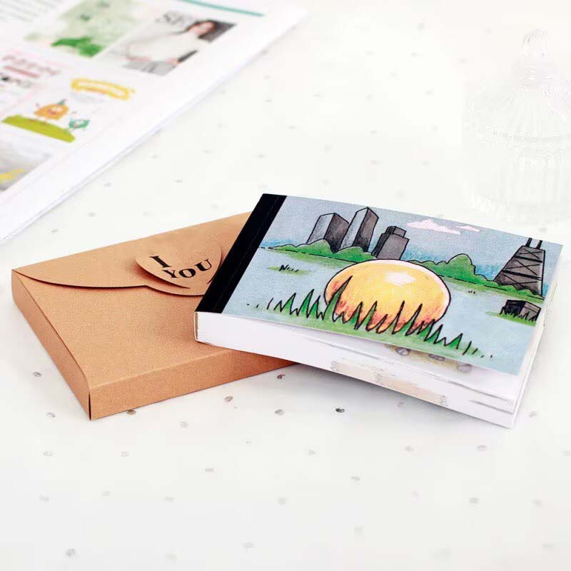 Surprise flipbook gift