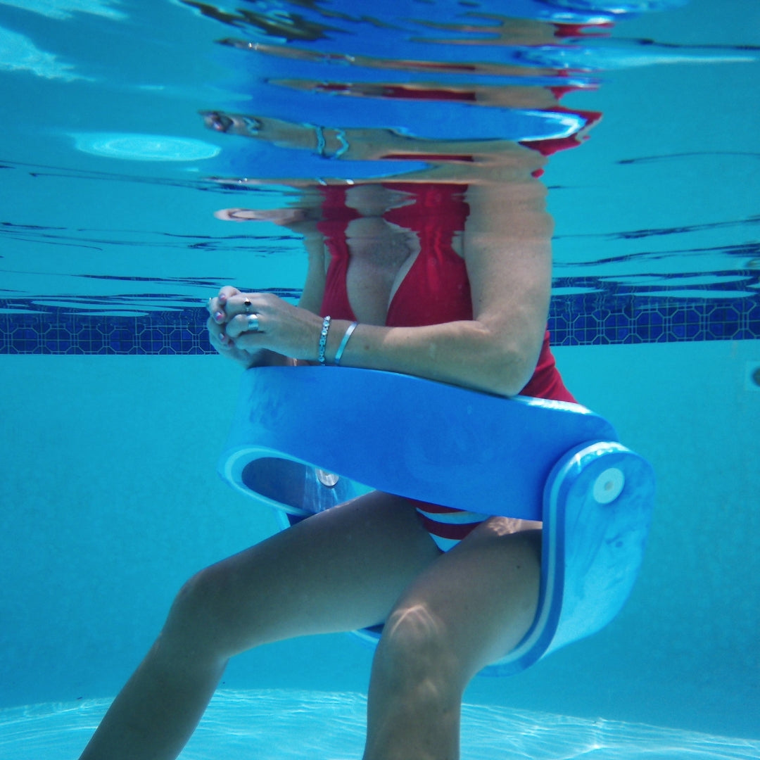 Folding water chair