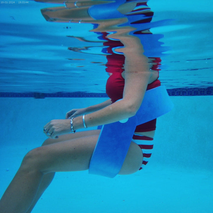 Folding water chair