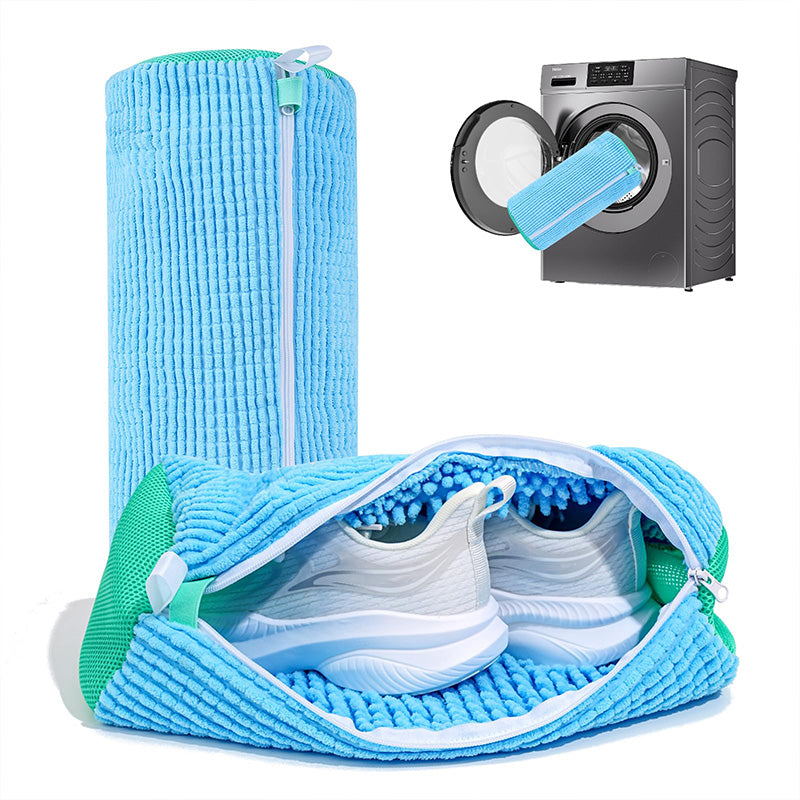 Chenille Shoe Washing and Care Bag
