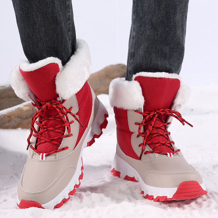 Fleece Lined Winter Snow Hiking Boots