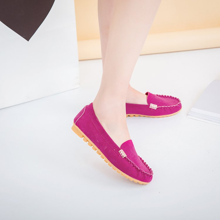 Women Classic Slip On Moccasin Casual Daily Loafers
