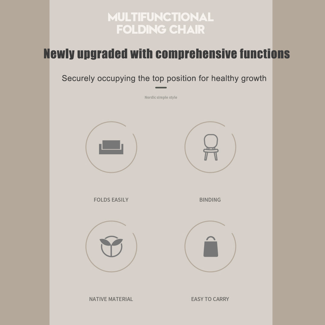 Multifunctional Foldable Portable Baby High Chair