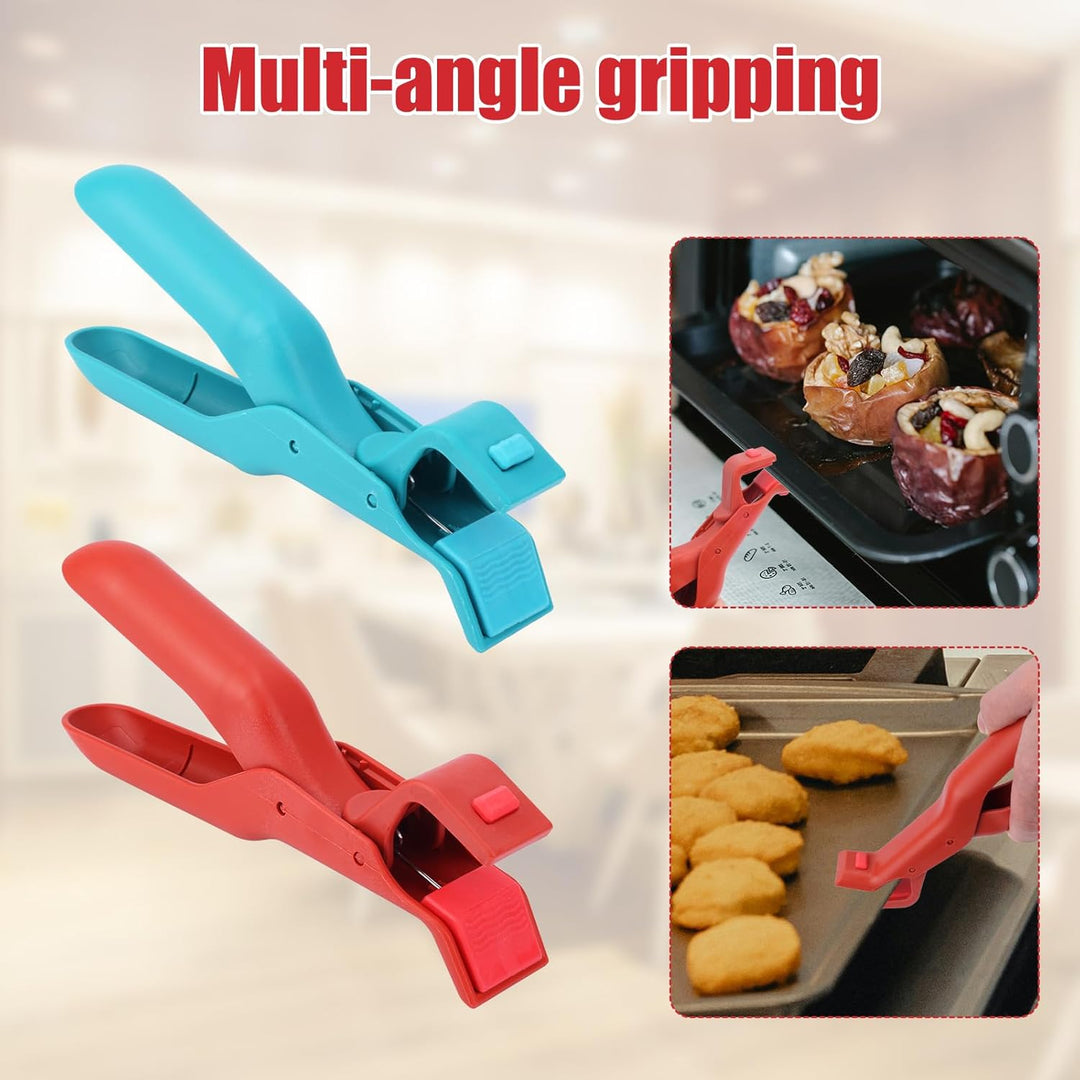 Silicone anti-slip and anti-scalding clip