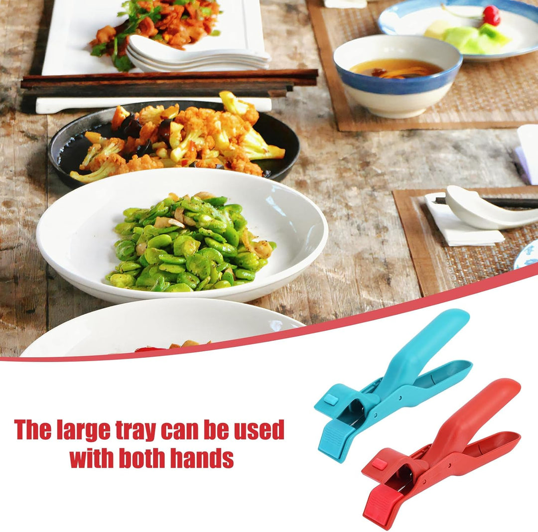 Silicone anti-slip and anti-scalding clip