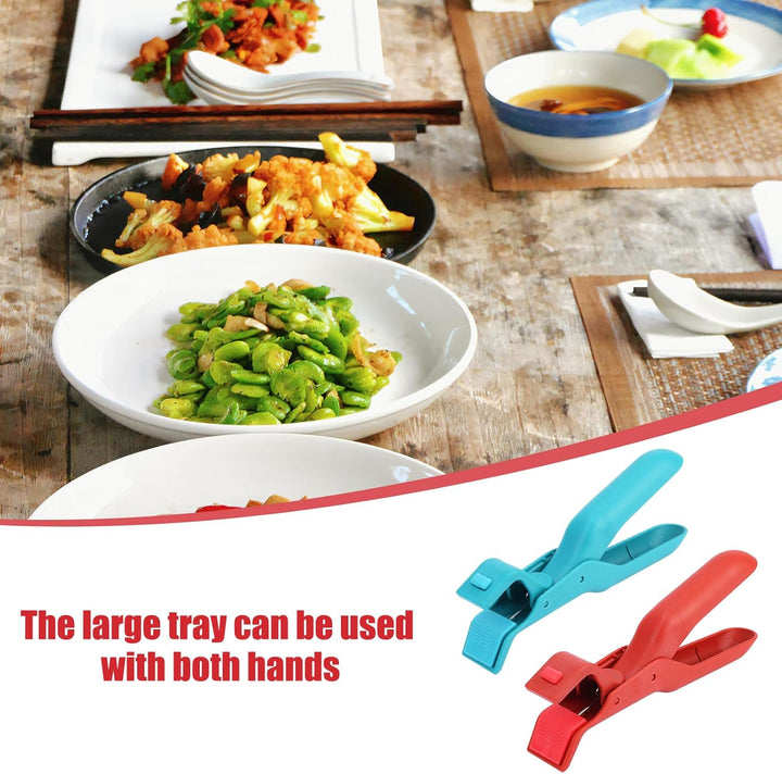 Silicone anti-slip and anti-scalding clip