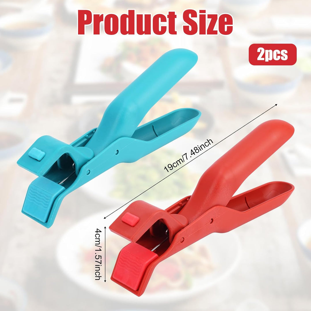 Silicone anti-slip and anti-scalding clip