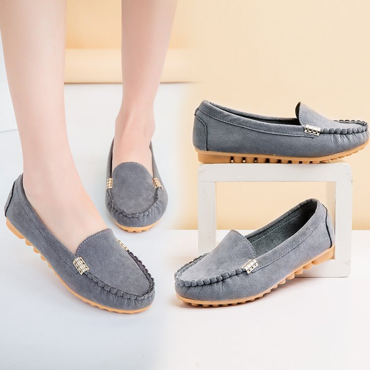 Women Classic Slip On Moccasin Casual Daily Loafers